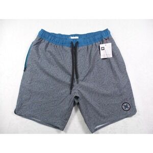 686 Shorts Mens Size Medium Blue Indigo Ink Everywhere Elastic Water Stretch NWT